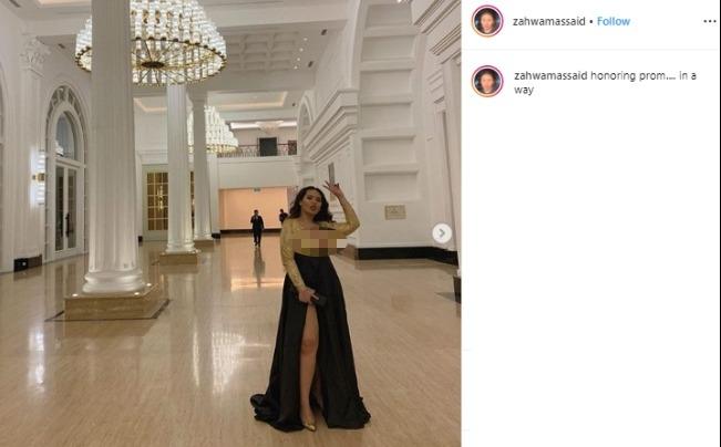 Zahwa Massaid. (Instagram/@aaliyahmassaid)