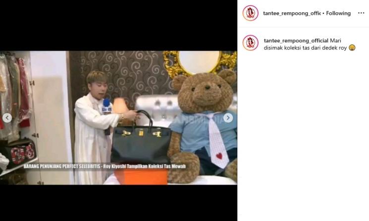 Roy Kiyoshi (Instagram/@tantee_rempoong_official)