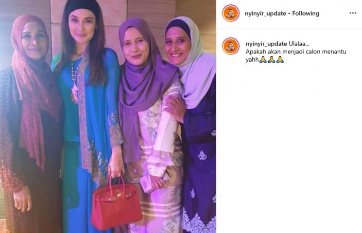 Luna Maya (Instagram/@nyinyir_update)
