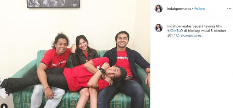 Arie Kriting dan Indah Permatasari (Instagram/@indahpermatas)