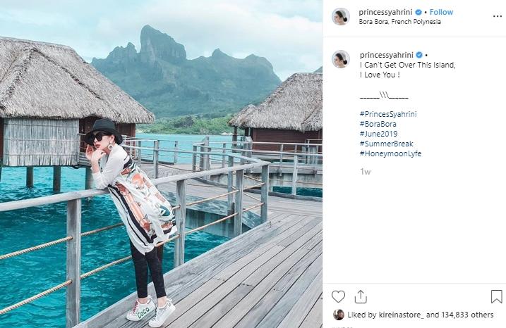 Syahrini. (Instagram/@princessyahrini)