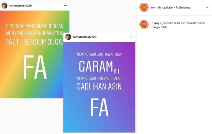 Farhat Abbas (Instagram/@nyinyir_update)