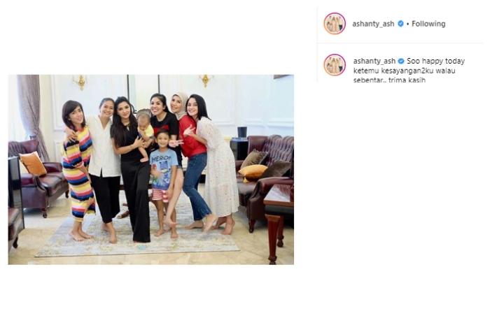 Geng Artis Ashanty. (Instagram/@ashanty_ash)