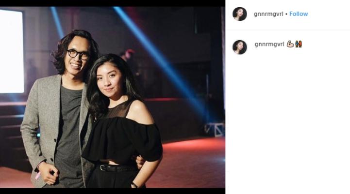 Putri Feni Rose dan Kekasihnya. (instagram.com/gnnrmgvrl)