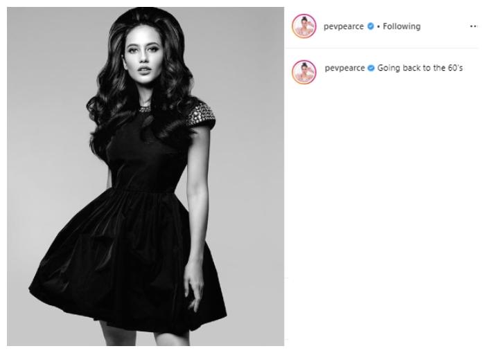 Pevita Pearce dinilai mirip Meriam Belina. (Instagram/@pevpearce)