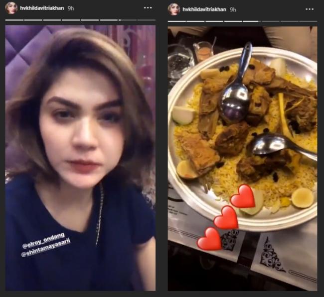 Hilda Vitria. (Instagram/@hvkhildavitriakhan)