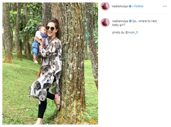 Nadia Mulya. (Instagram/@nadiamulya)