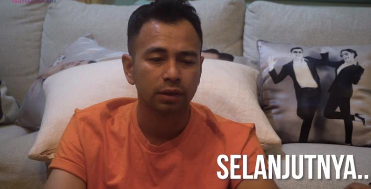 Raffi Ahmad menangis ungkap kebaikan Nagita Slavina. (Youtube/RANSEntertainment)