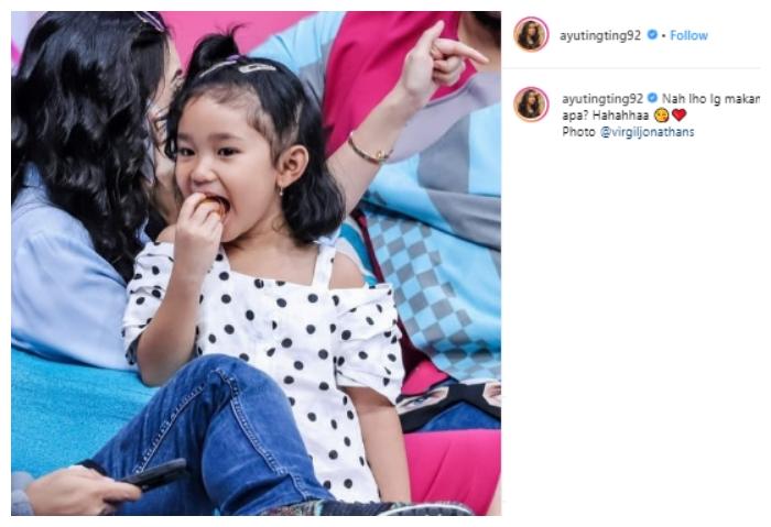 Bilqis Khumairah Razak. (Instagram/@ayutingting92)