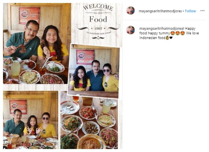 Bambang Trihatmodjo dan Khirani Trihatmodjo. (Instagram/@mayangsaritrihatmodjoreal)
