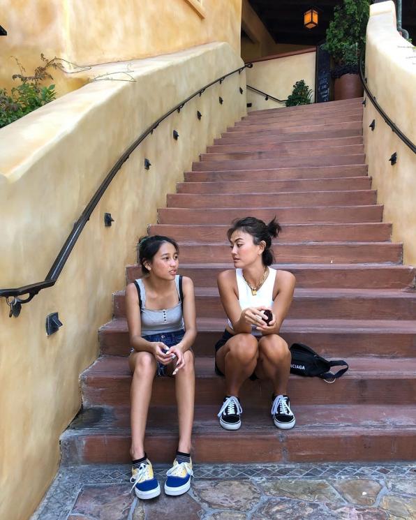 Agnez Mo dan Chloe Xaviera. (Instagram/@chloexaviera)