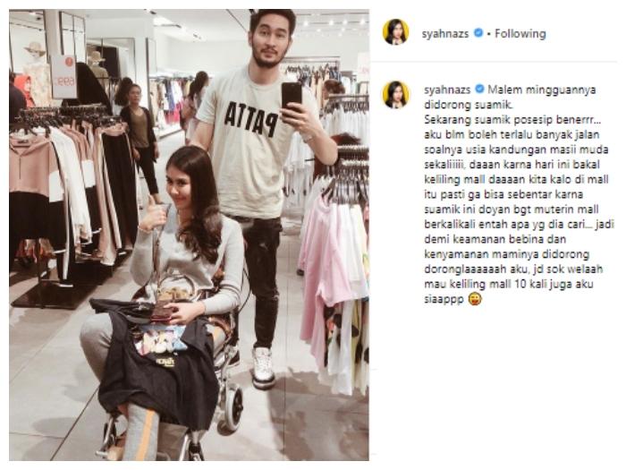 Syahnaz Sadiqah. (Instagram/@syahnazs)