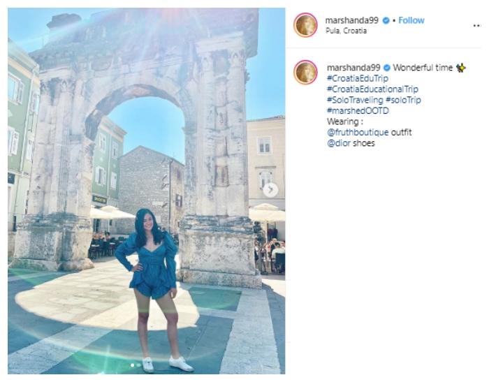 Marshanda. (Instagram/@marshanda99)