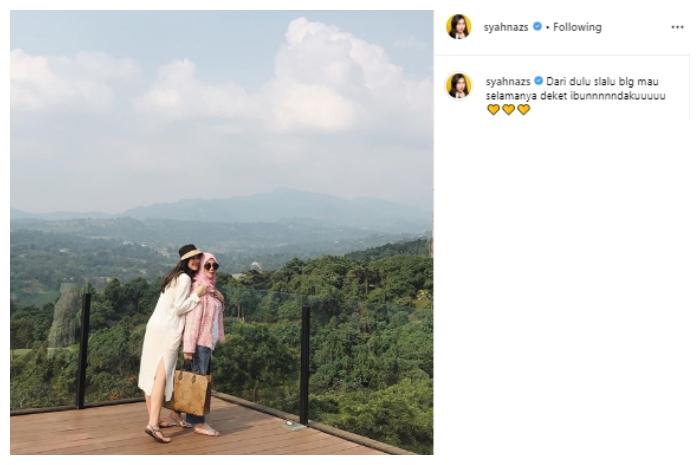 Syahnaz Sadiqah. (Instagram/@syahnazs)