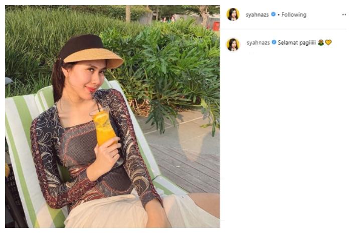 Syahnaz Sadiqah. (Instagram/@syahnazs)
