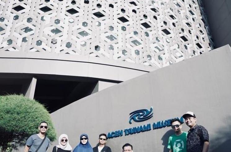 Grup band Base Jam di Aceh. [Instagram]