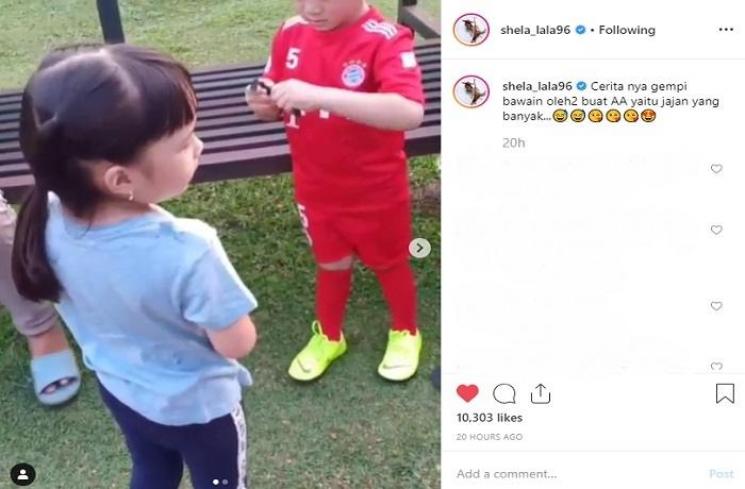 Rafathar dan Gempi (Instagram @shela_lala96)