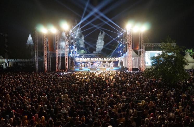 Penonton Mancanegara Naik 60 Persen di Prambanan Jazz 2019 (Prambanan Jazz Official)