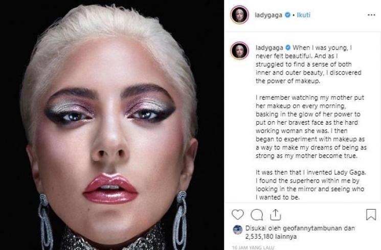 Lady Gaga. (Instagram/@ladygaga)