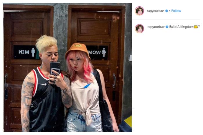 Reza Arap dan Wendy Walters. (Instagram/@rapyourbae)