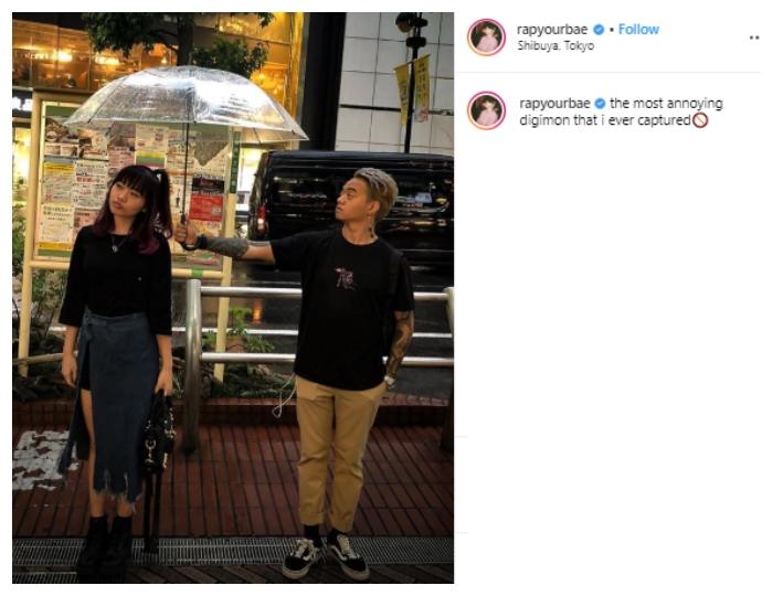 Reza Arap dan Wendy Walters. (Instagram/@rapyourbae)
