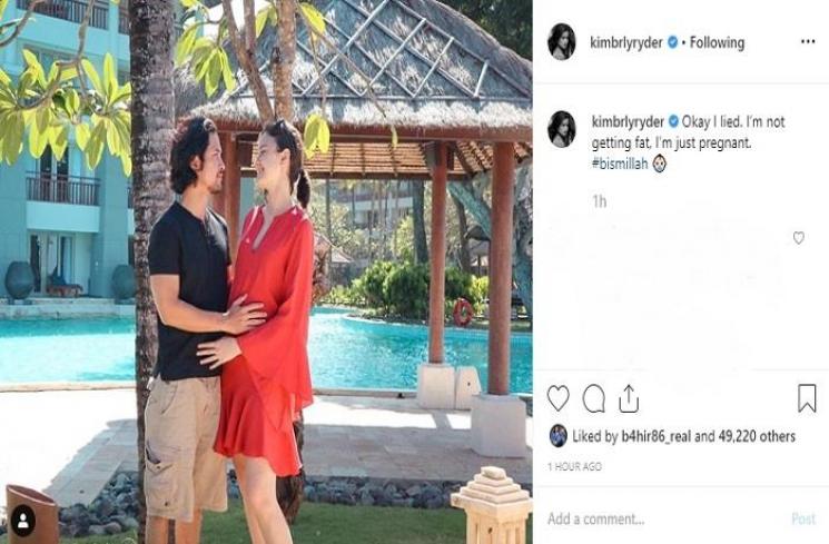 Kimberly Ryder dan Edward Akbar (Instagram @kimbrlyryder)