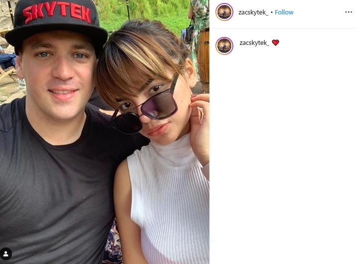 Dinar Candy dan Zac Skytek (Instagram/@zacskytek_)