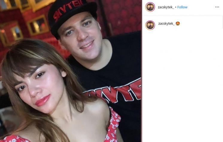 Dinar Candy dan Zac Skytek (Instagram/@zacskytek_)