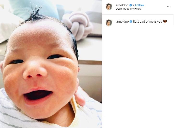 Momen kelahiran Chef Arnold (Instagram/@arnoldpo)