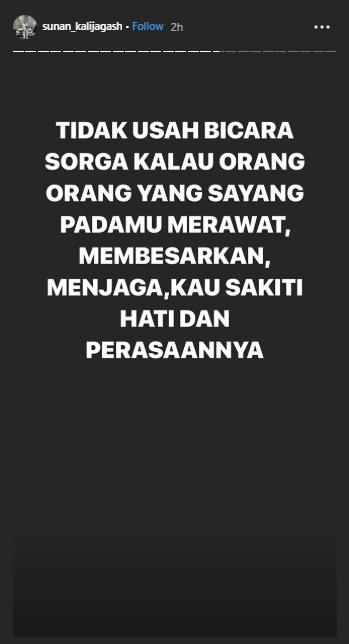 Unggahan Sunan Kalijaga. (Instagram/@sunan_kalijagash)