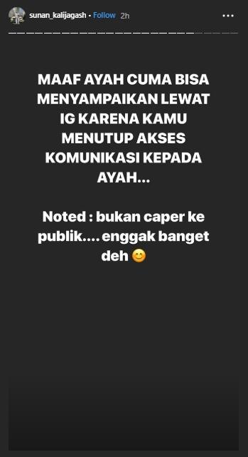 Unggahan Sunan Kalijaga. (Instagram/@sunan_kalijagash)