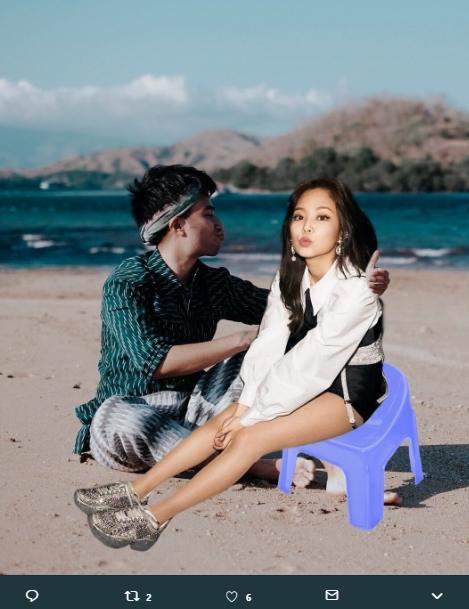 Vidi Aldiano minta dieditin foto netizen (Twitter/@HagiGilang)