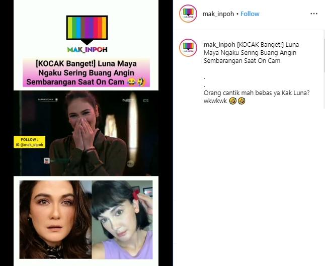 Luna Maya (Instagram/@mak_inpoh)