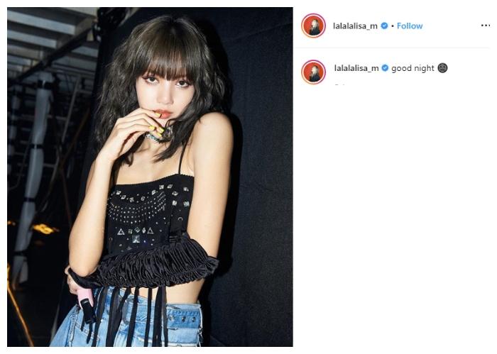 Lisa BLACKPINK. (Instagram/@lalalalisa_m)