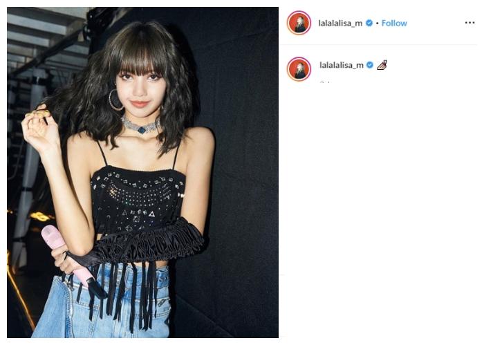 Lisa BLACKPINK. (Instagram/@lalalalisa_m)