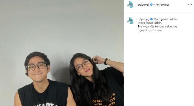 Bio One dan Nona Berlian. (Instagram/@nonaberlian14)