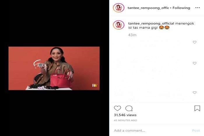 Nagita Slavina (Instagram @tantee_rempoong_official)
