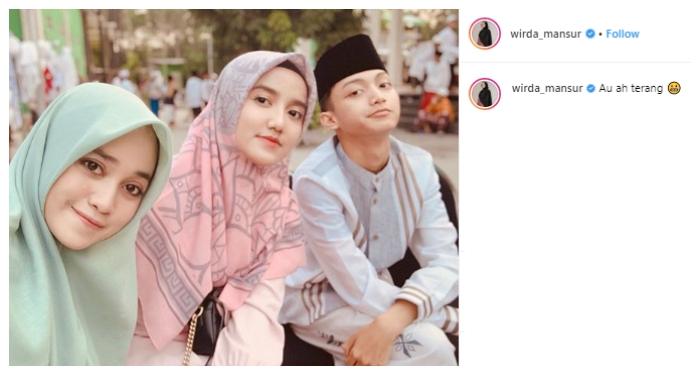 Wirda Mansur, Veve Zulfikar dan Gus Azmi. (Instagram/@wirda_mansur)