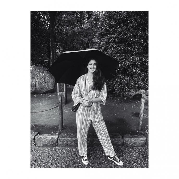 Navya Naveli Nanda di Tokyo (Instagram/@shwetabachchan)
