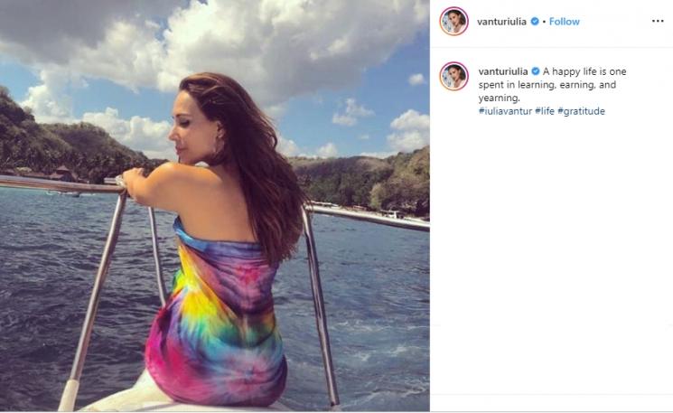 Iulia Vantur pemotretan di Bali (Instagram/@vanturiulia)