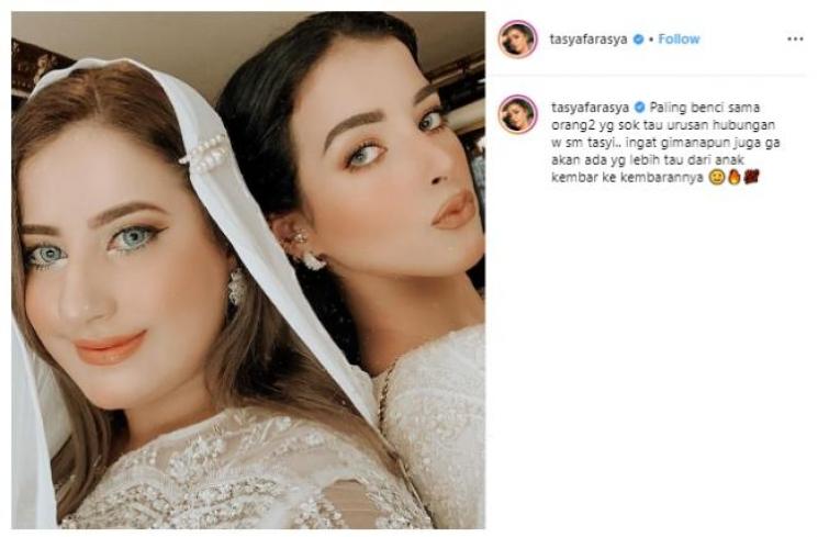 Tasya Farasya - Tasyi Athasyia. (Instagram/@tasyafarasya)