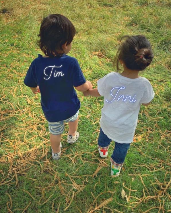 Inaaya dan Taimur (Instagram/@khemster2)