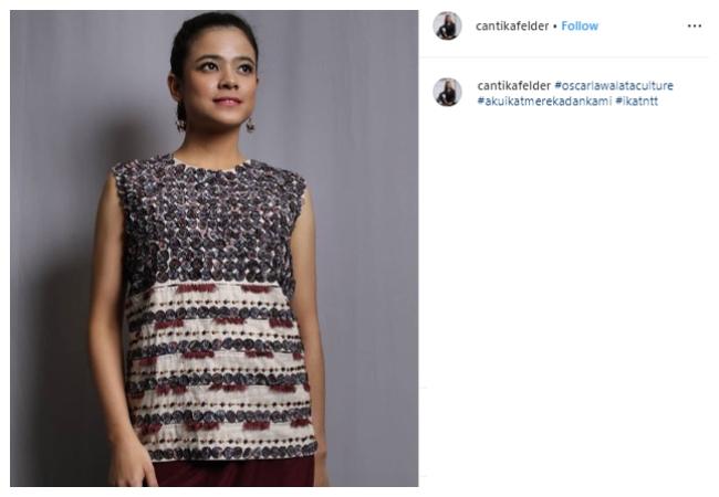 Cantika Felder. (Instagram/@cantikafelder)