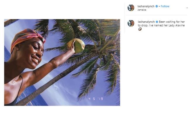 Lashana Lynch. (Instagram/@lashanalynch)
