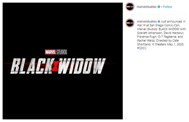 Marvel umumkan penayangan film. (Instagram/@marvelstudios)