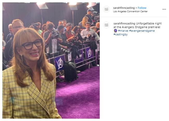 Sarah Finn. (Instagram/@sarahfinncasting)