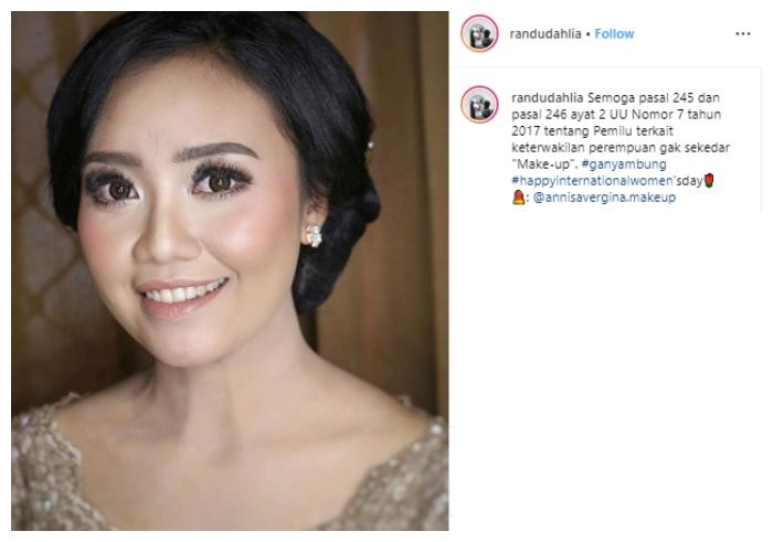 Randu Dahlia. (Instagram/@randudahlia)