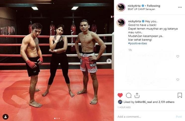Nicky Tirta dan Vanessa Angel (Instagram @nickytirta)