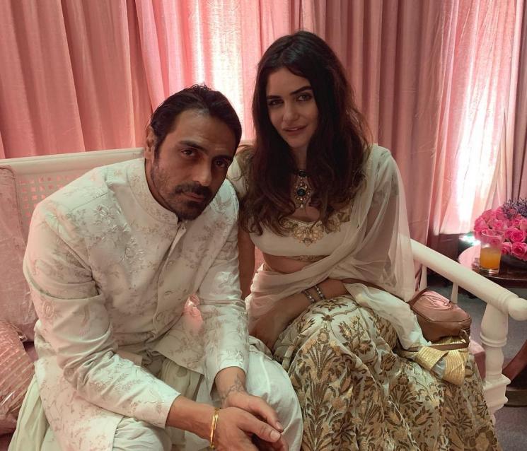 Arjun Rampal dan Gabriella Demetriades (Instagram/@rampal72)