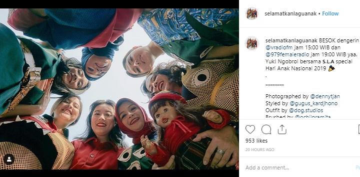 Grup SLA. (Instagram/@selamatkanlaguanak)